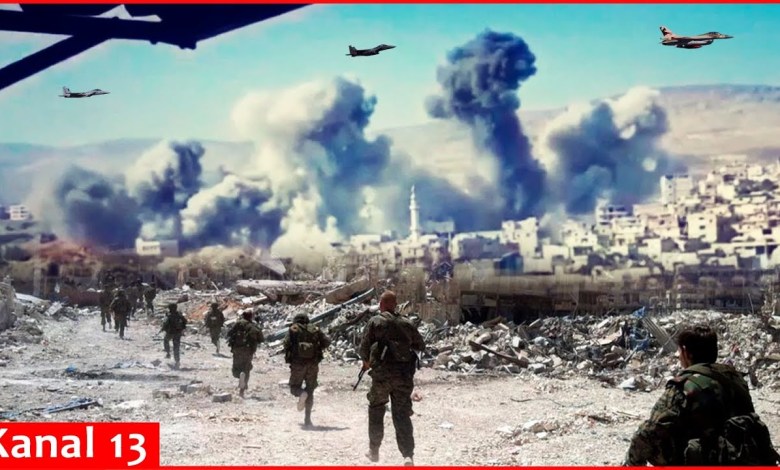 A large-scale war begins between Israel and Turkey in Syria A large-scale war begins between Israel and Turkey in Syria