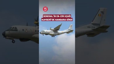 Senegal’s CN-235 Aircraft entered the hangar in Kayseri! Senegal’s CN-235 Aircraft entered the hangar in Kayseri!