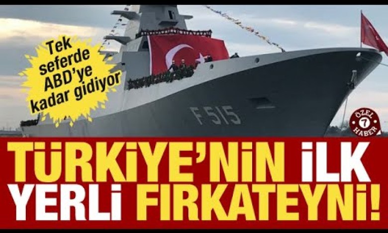 Türkiye’s first domestic frigate: TCG Istanbul! He goes to the USA at once … Türkiye’s first domestic frigate: TCG Istanbul! He goes to the USA at once …