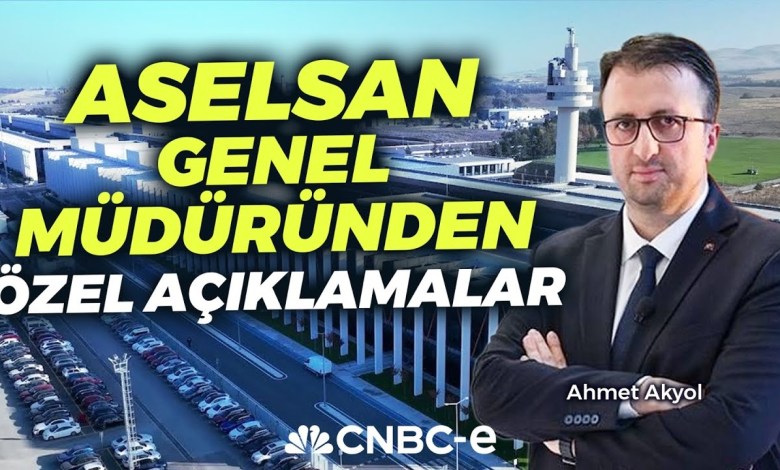 Striking explanations from ASELSAN General Manager I CNBC-E Striking explanations from ASELSAN General Manager I CNBC-E