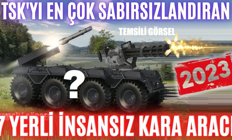 “7” WONDERFUL UNMANNED LAND VEHICLE MAKING THE TAF IMPATIENT! WEAPONS TO BRING NIGHTMARE TO THE ENEMIES “7” WONDERFUL UNMANNED LAND VEHICLE MAKING THE TAF IMPATIENT! WEAPONS TO BRING NIGHTMARE TO THE ENEMIES