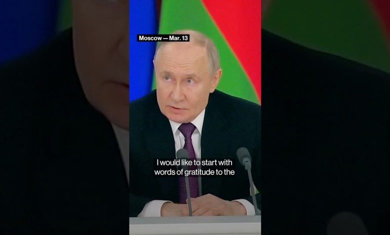 Putin Thanks Trump for ‘Paying So Much Attention’ to Ukraine Putin Thanks Trump for ‘Paying So Much Attention’ to Ukraine