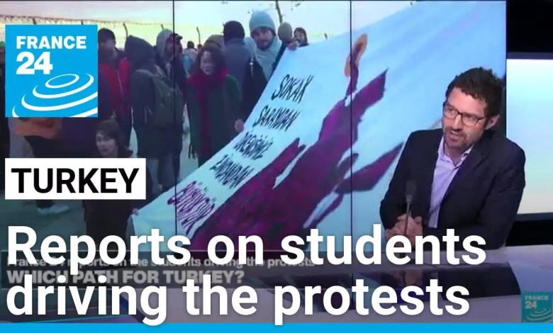 Which path for Turkey? Reporting on the students driving the protests • FRANCE 24 English Which path for Turkey? Reporting on the students driving the protests • FRANCE 24 English