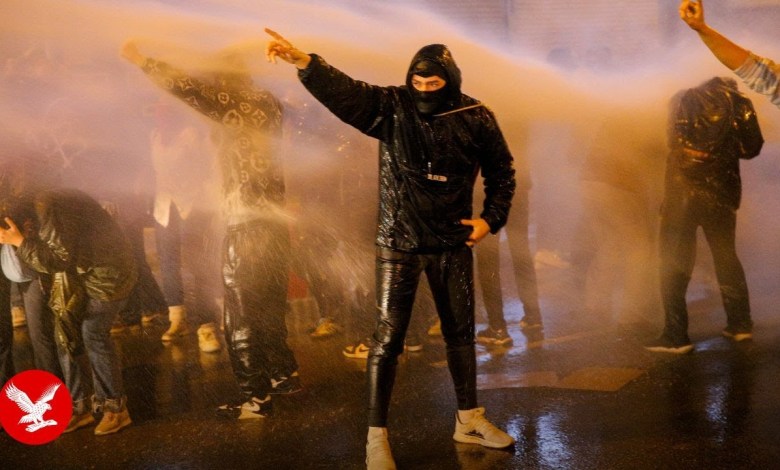 Starmer faces call to stand against Turkish president amid protests Starmer faces call to stand against Turkish president amid protests