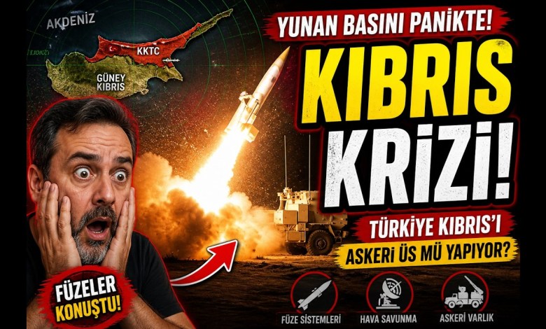 Greek Press is in Panic! Is Türkiye Making Cyprus a Military Base? Greek Press is in Panic! Is Türkiye Making Cyprus a Military Base?