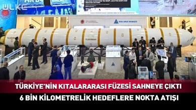 Türkiye’s Intercontinental Missile YILDIRIMHAN Came to the Stage! He Intimidated the Enemy with His Range Türkiye’s Intercontinental Missile YILDIRIMHAN Came to the Stage! He Intimidated the Enemy with His Range