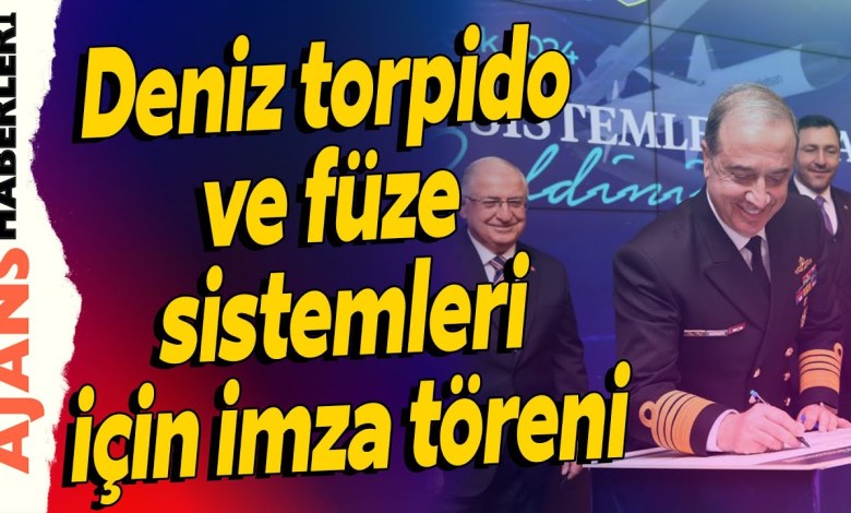 Signing ceremony for naval torpedo and missile systems Signing ceremony for naval torpedo and missile systems