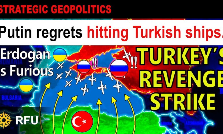 Turkey conducts a revenge strike on Russian Black Sea drones after Russia strikes Turkish ships Turkey conducts a revenge strike on Russian Black Sea drones after Russia strikes Turkish ships
