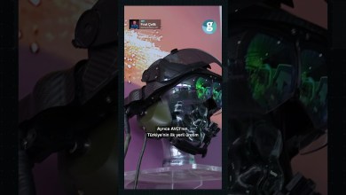 The first domestically produced pilot helmet of the Turkish army is ‘AVCI’ The first domestically produced pilot helmet of the Turkish army is ‘AVCI’