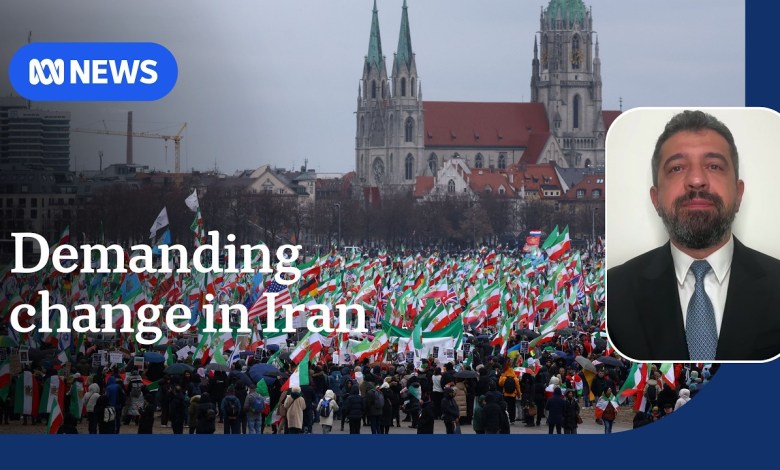 Mass rallies around the world to demand regime change in Iran | ABC NEWS Mass rallies around the world to demand regime change in Iran | ABC NEWS