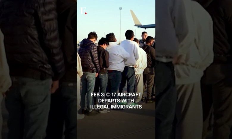 Trump Deports Illegal Indian Migrants | Subscribe To Firstpost | N18G Trump Deports Illegal Indian Migrants | Subscribe To Firstpost | N18G