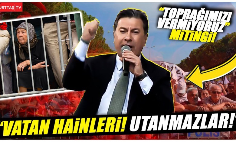 Historical “We do not give our land” rally in Muğla! Historical “We do not give our land” rally in Muğla!