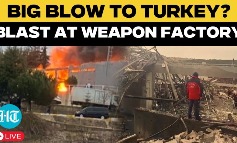Turkey News Live: Blast At Turkey Weapon Factory, 12 Dead, Accident Or Sabotage? | Erdogan | Syria Turkey News Live: Blast At Turkey Weapon Factory, 12 Dead, Accident Or Sabotage? | Erdogan | Syria