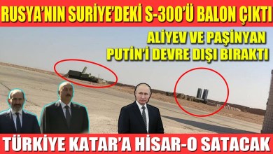 RUSSIA’S S-300 BALLOON | Türkiye WILL SELL HİSAR-O TO QATAR | SHOCK TO PUTIN FROM ALIYEV AND PASHINYAN RUSSIA’S S-300 BALLOON | Türkiye WILL SELL HİSAR-O TO QATAR | SHOCK TO PUTIN FROM ALIYEV AND PASHINYAN