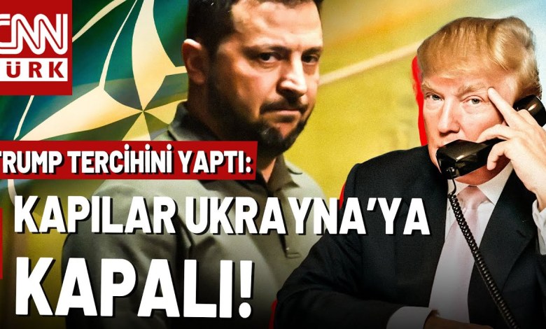 Trump pushed Ukraine with the opposite of his hand! “Ukraine cannot be a NATO country” | Clerk Trump pushed Ukraine with the opposite of his hand! “Ukraine cannot be a NATO country” | Clerk