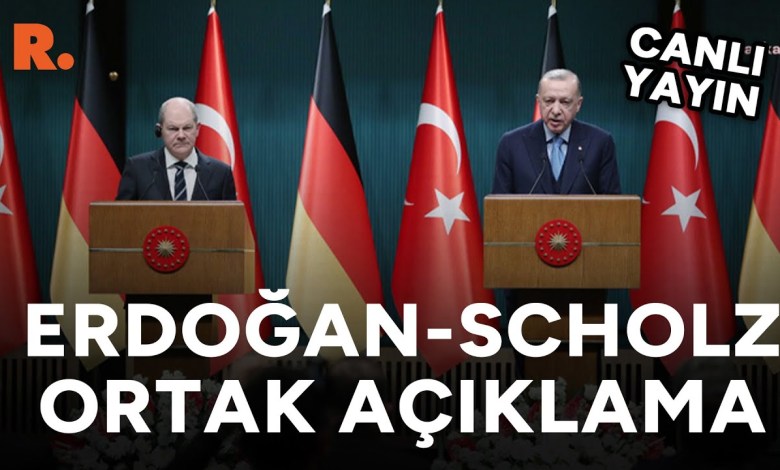 Erdoğan holds a press conference with German Chancellor Olaf Scholz #LIVE Erdoğan holds a press conference with German Chancellor Olaf Scholz #LIVE