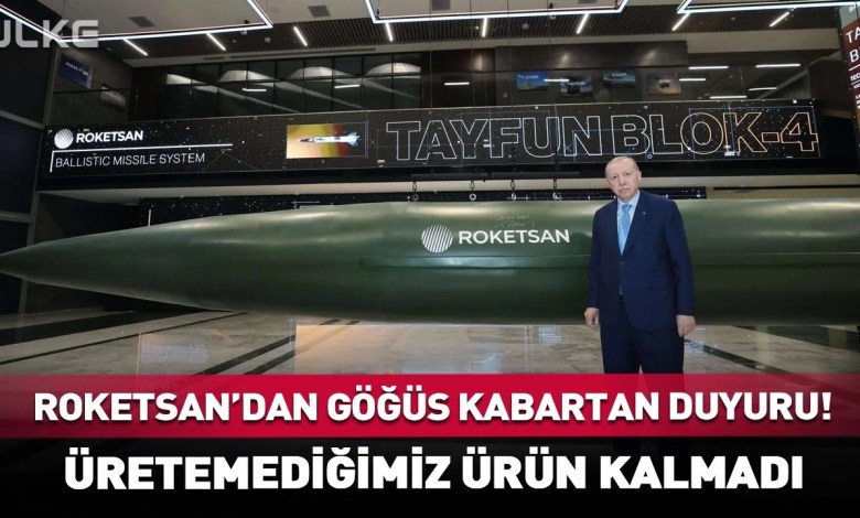 Great Announcement from ROKETSAN! There is no product left that we cannot produce Great Announcement from ROKETSAN! There is no product left that we cannot produce