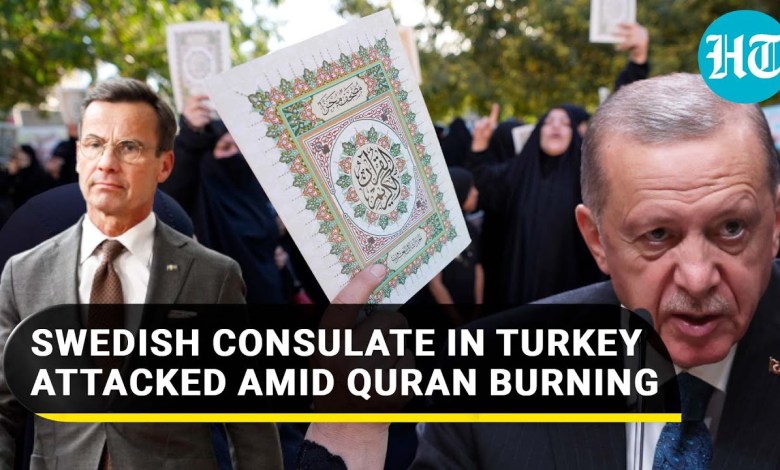 Sweden Quran Burning Anger Spreads; Shootout At Swedish Consulate In Turkey | Key Details Sweden Quran Burning Anger Spreads; Shootout At Swedish Consulate In Turkey | Key Details