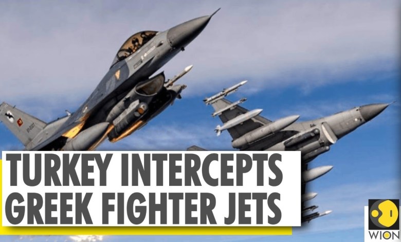 Turkish intercepts six F-16 Greek fighters over Mediterranean Sea | WION News | World News Turkish intercepts six F-16 Greek fighters over Mediterranean Sea | WION News | World News