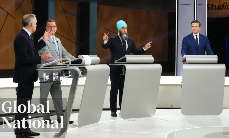 Global National: April 16, 2025 | Leaders fight for Quebec vote in first debate of election campaign Global National: April 16, 2025 | Leaders fight for Quebec vote in first debate of election campaign