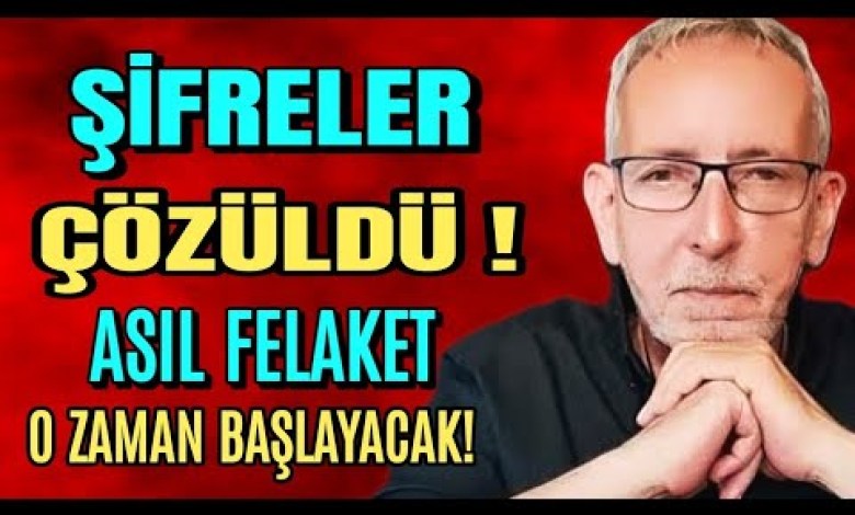 Then the Real Disaster Will Begin – Codes Have Been Decoded – Haluk Özdil Then the Real Disaster Will Begin – Codes Have Been Decoded – Haluk Özdil