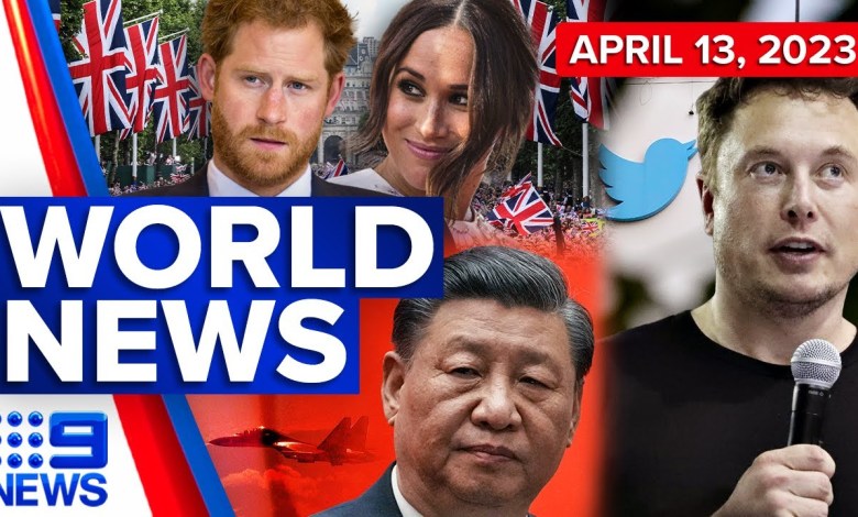 World News today – April 13, 2023 | 9 News Australia World News today – April 13, 2023 | 9 News Australia