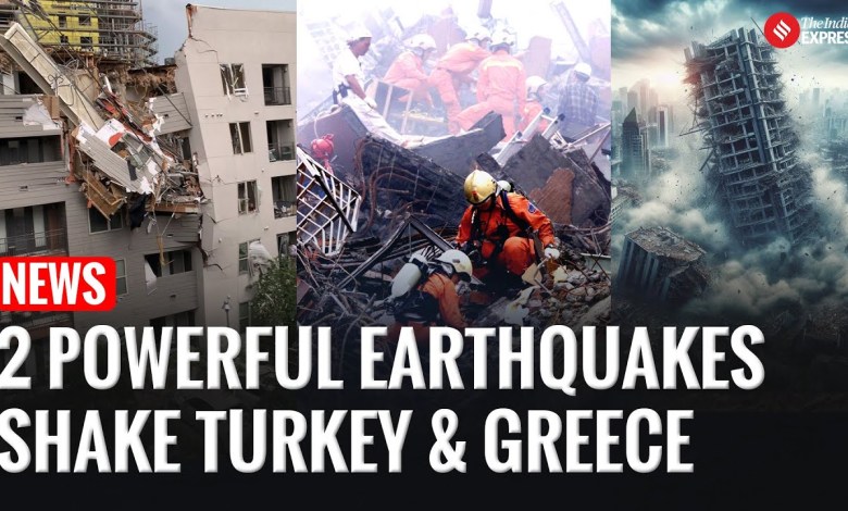 2 Strong Earthquakes Jolt Greece-Turkey Border; Panic Injuries Reported in Marmaris 2 Strong Earthquakes Jolt Greece-Turkey Border; Panic Injuries Reported in Marmaris