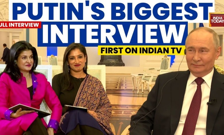 India Today World Exclusive: Russian President Vladimir Putin’s Biggest & 1st Interview On Indian TV India Today World Exclusive: Russian President Vladimir Putin’s Biggest & 1st Interview On Indian TV