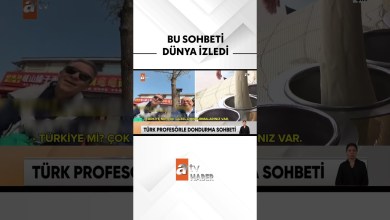 The conversation between the Chinese boy and the Turkish professor made a splash all over the world #atvhaber The conversation between the Chinese boy and the Turkish professor made a splash all over the world #atvhaber