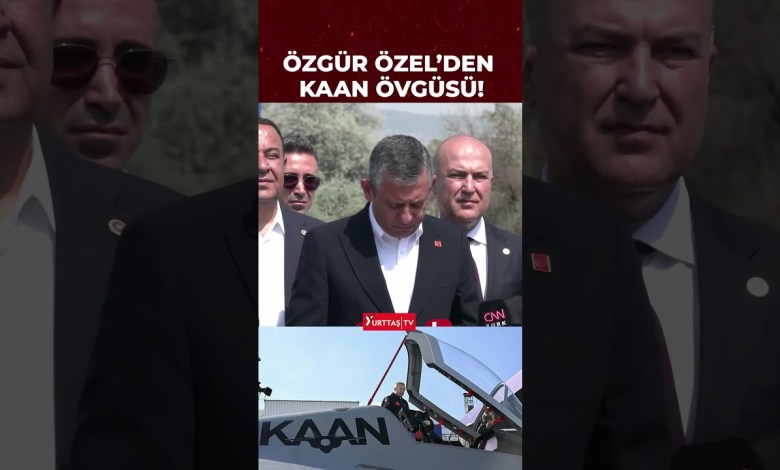 “Kaan” praise from Ozgur Ozel who visited TUSAŞ: We saw the determination here! “Kaan” praise from Ozgur Ozel who visited TUSAŞ: We saw the determination here!