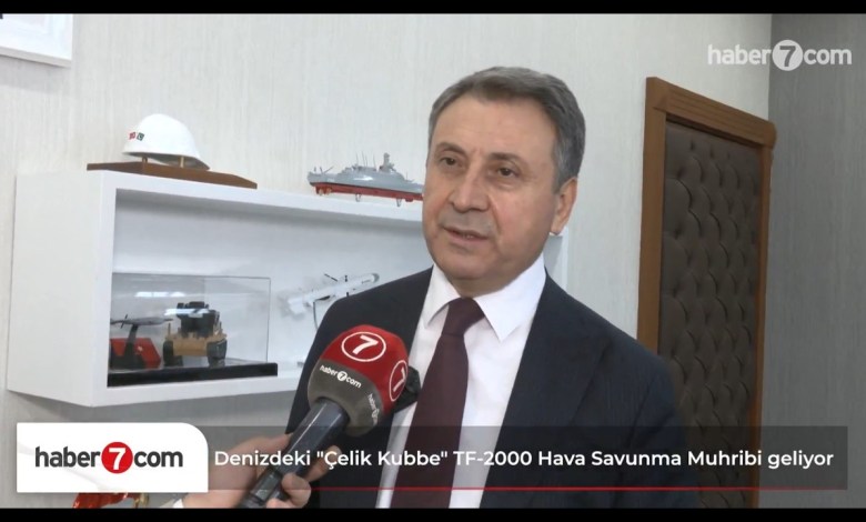 Blue Homeland’s New Power TF-2000 is Coming! ASPHAT Manager İlbaş Announced the Latest Status on Haber7 Blue Homeland’s New Power TF-2000 is Coming! ASPHAT Manager İlbaş Announced the Latest Status on Haber7