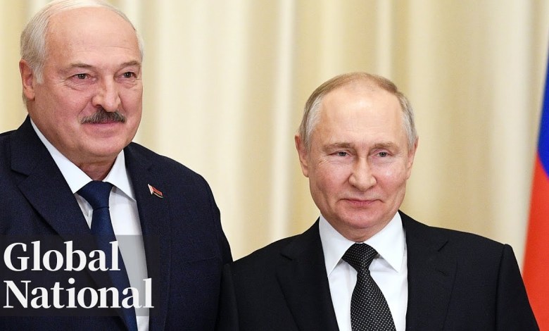Global National: March 26, 2023 | Ukraine says Belarus is a “nuclear hostage” to Russia Global National: March 26, 2023 | Ukraine says Belarus is a “nuclear hostage” to Russia