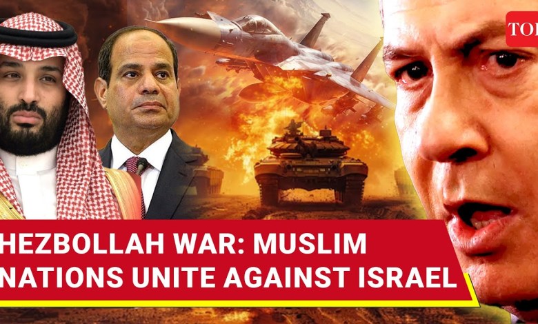 Muslim Nations Rain Fire On Israel: Saudi, Egypt, UAE, Jordan, Turkey Fume Over Hezbollah War Muslim Nations Rain Fire On Israel: Saudi, Egypt, UAE, Jordan, Turkey Fume Over Hezbollah War