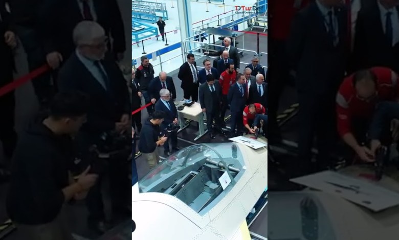 First Prototype Fuselage of Turkish Fighter Unveils First Prototype Fuselage of Turkish Fighter Unveils