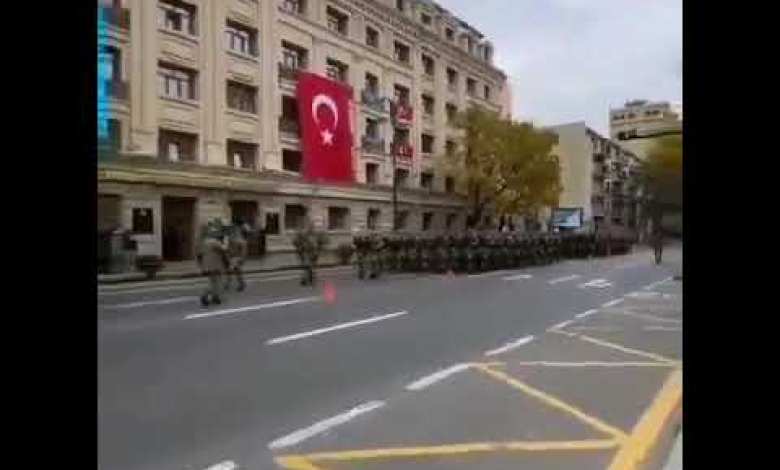 Turkish commandos in Baku Turkish commandos in Baku