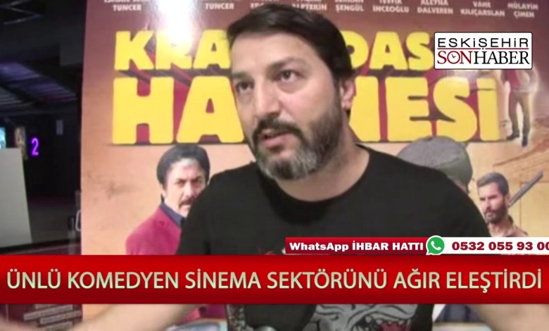 Heavy criticism from the famous comedian to the cinema industry Heavy criticism from the famous comedian to the cinema industry