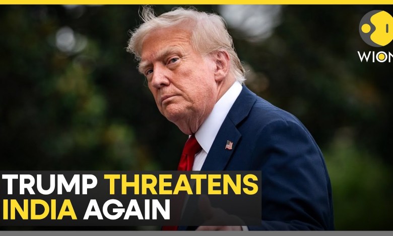 Trump Tariffs: Trump Threatens India With Higher Tariffs | WION World News Trump Tariffs: Trump Threatens India With Higher Tariffs | WION World News