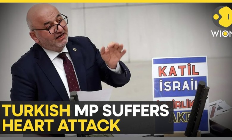 Turkey MP Hasan Bitmez suffers heart attack during speech in Parliament, in critical condition Turkey MP Hasan Bitmez suffers heart attack during speech in Parliament, in critical condition