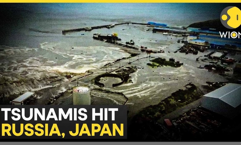Giant Quake Unleashes Pacific Tsunami | World News | WION Giant Quake Unleashes Pacific Tsunami | World News | WION