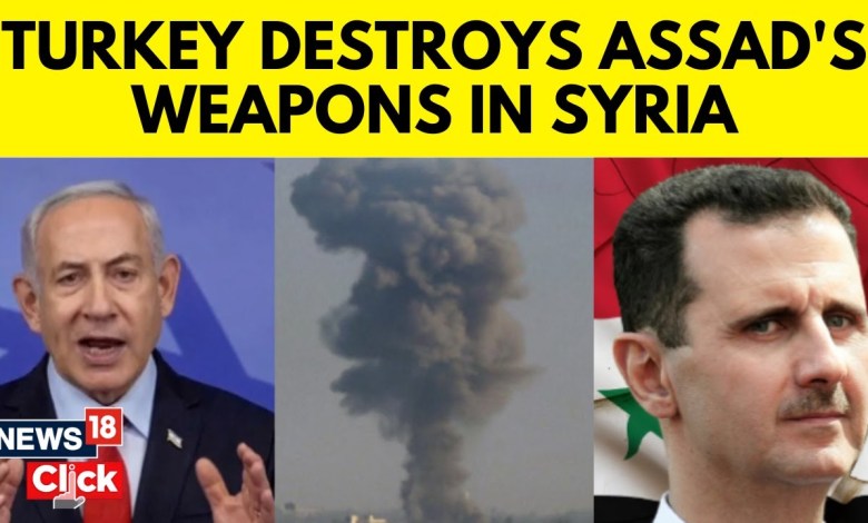 Israel And Turkey Attacks Syria To Destroy Bashar Al Assad’s Startegic Weapons | Syria News | N18G Israel And Turkey Attacks Syria To Destroy Bashar Al Assad’s Startegic Weapons | Syria News | N18G