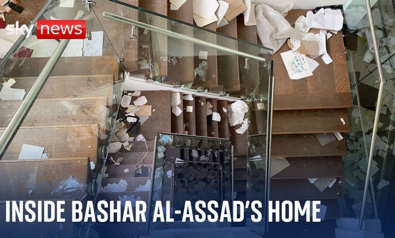 Inside Assad’s abandoned home: Damning documents, wedding photos and children’s notes Inside Assad’s abandoned home: Damning documents, wedding photos and children’s notes