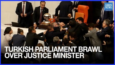 Brawl Erupts in Turkish Parliament Over New Justice Minister Appointment | Dawn News English Brawl Erupts in Turkish Parliament Over New Justice Minister Appointment | Dawn News English