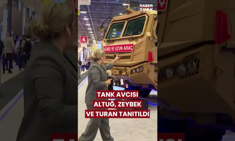 BMC introduced their new vehicles in Idef 2025: Zeybek, Turan and Altuğ Tank Hunter #SHORTS #HABER #idef BMC introduced their new vehicles in Idef 2025: Zeybek, Turan and Altuğ Tank Hunter #SHORTS #HABER #idef