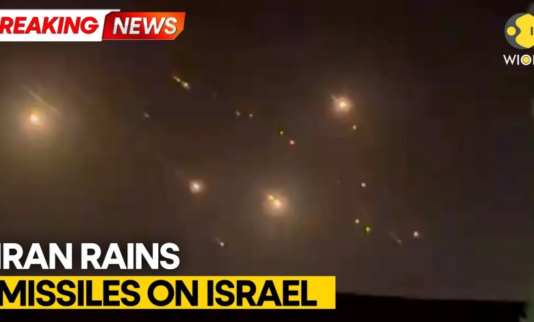 BREAKING: Iran Launches Missile Attack Against Israel, Says IDF | World News | WION BREAKING: Iran Launches Missile Attack Against Israel, Says IDF | World News | WION