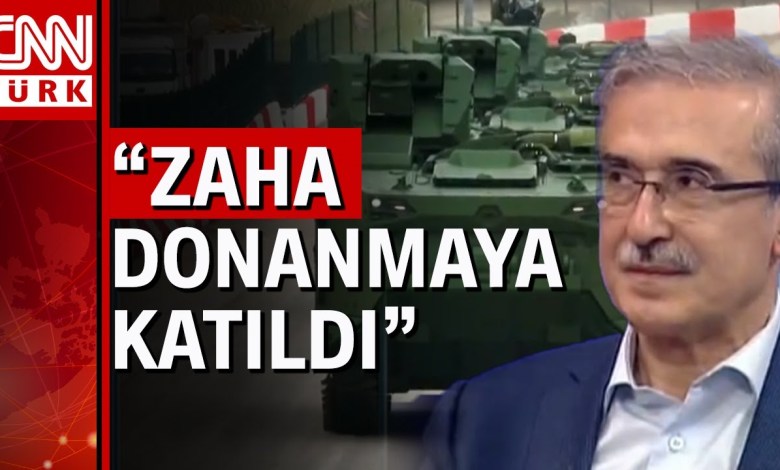 Details of the armored amphibious assault vehicle for the first time on CNN TÜRK Details of the armored amphibious assault vehicle for the first time on CNN TÜRK