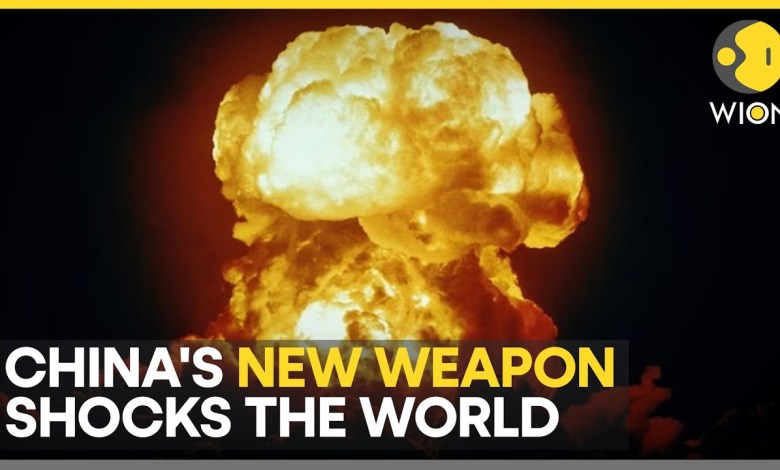 China’s New Weapon Shocks The World: Non-Nuclear Blast Sparks Global Alarm | World News | WION China’s New Weapon Shocks The World: Non-Nuclear Blast Sparks Global Alarm | World News | WION