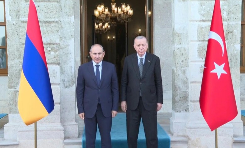 Turkey’s Erdogan welcomes Armenian PM Pashinyan for talks in Istanbul | AFP Turkey’s Erdogan welcomes Armenian PM Pashinyan for talks in Istanbul | AFP