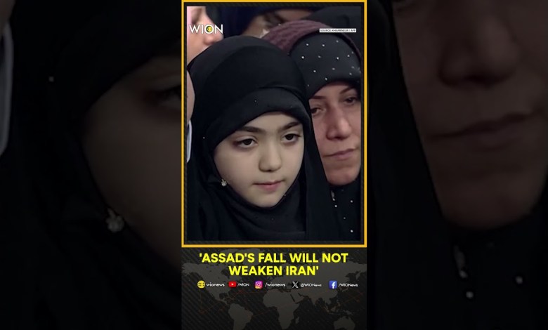 Khamenei Says Assad’s Fall Will Not Weaken Iran | World News | WION Khamenei Says Assad’s Fall Will Not Weaken Iran | World News | WION