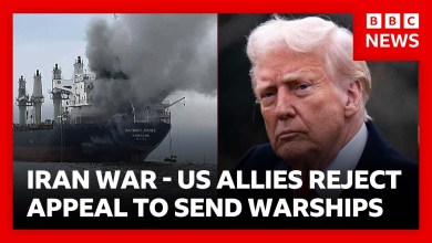 US allies reject Trump’s appeal to send warships to Strait of Hormuz | BBC News US allies reject Trump’s appeal to send warships to Strait of Hormuz | BBC News