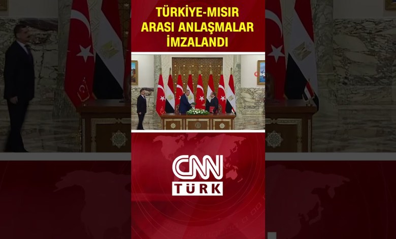 Many Agreements Have Been Signed Between Turkey and Egypt in Various Fields #Shorts #News Many Agreements Have Been Signed Between Turkey and Egypt in Various Fields #Shorts #News